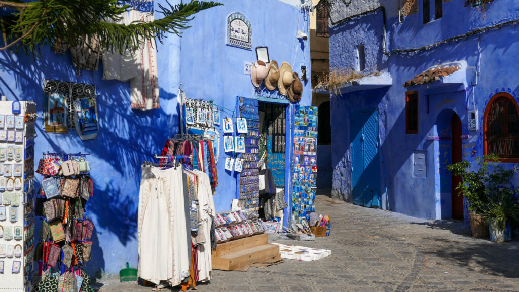 シャウエンの街並み