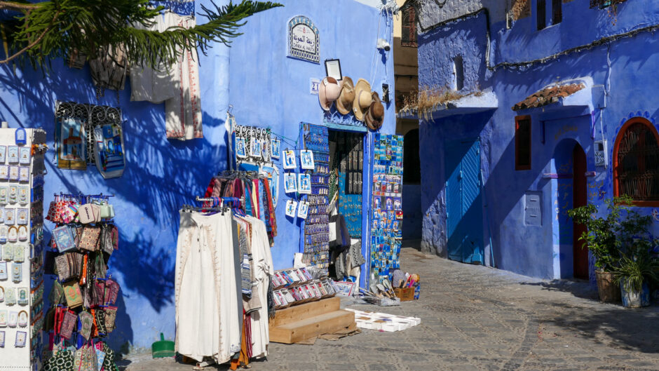 シャウエンの街並み