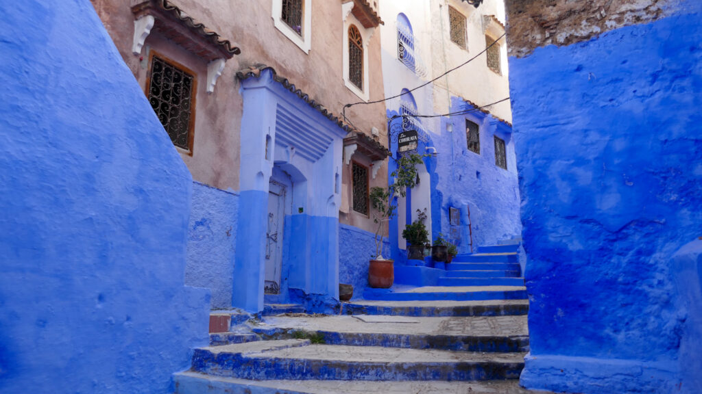 シャウエンの街並み