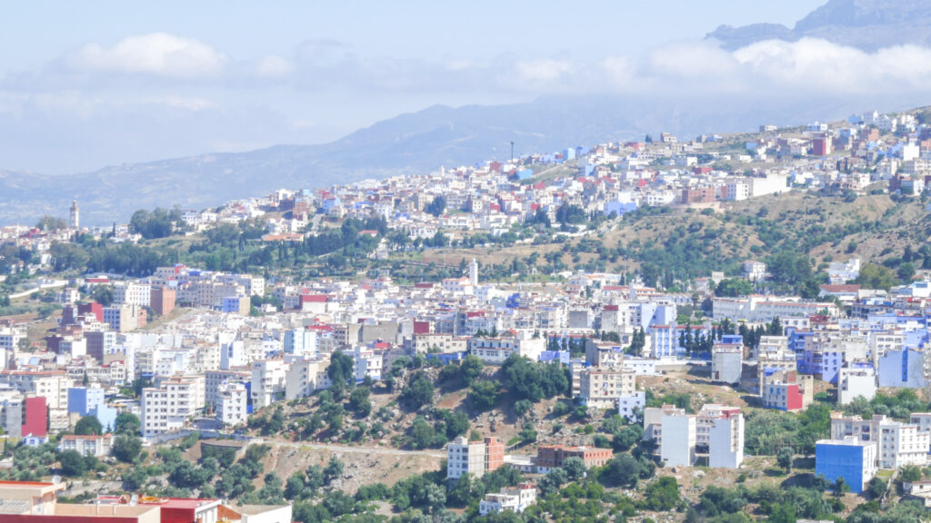 シャウエンのホテルからの眺め